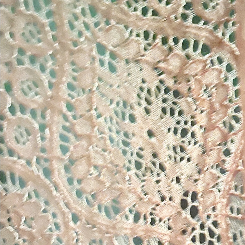 KIMONO 🌟 Long PINK Lace Kimono - Picture 6 of 6